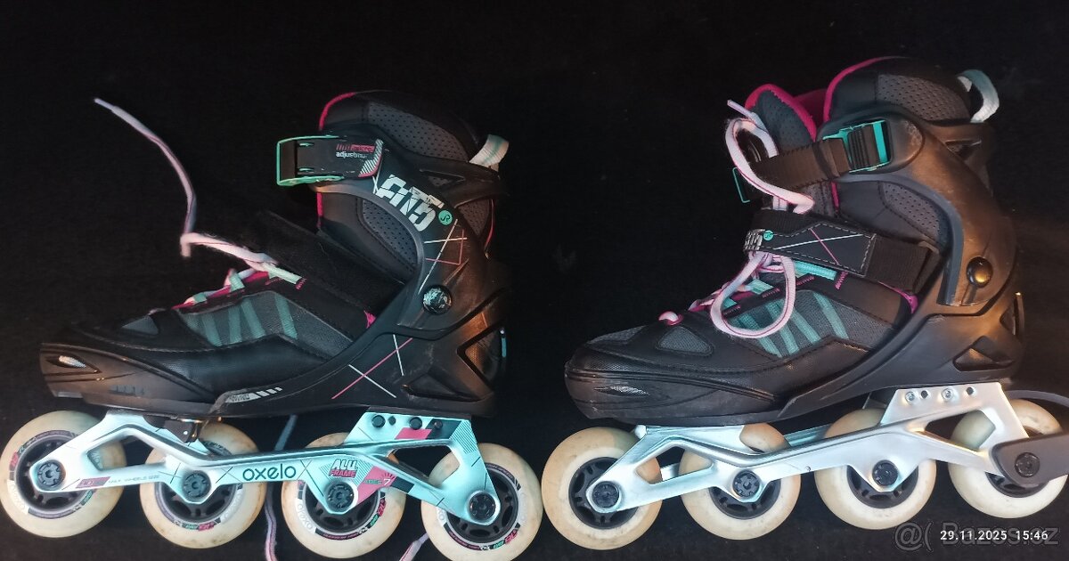 In-line brusle Oxelo Fit5 černé. - 2