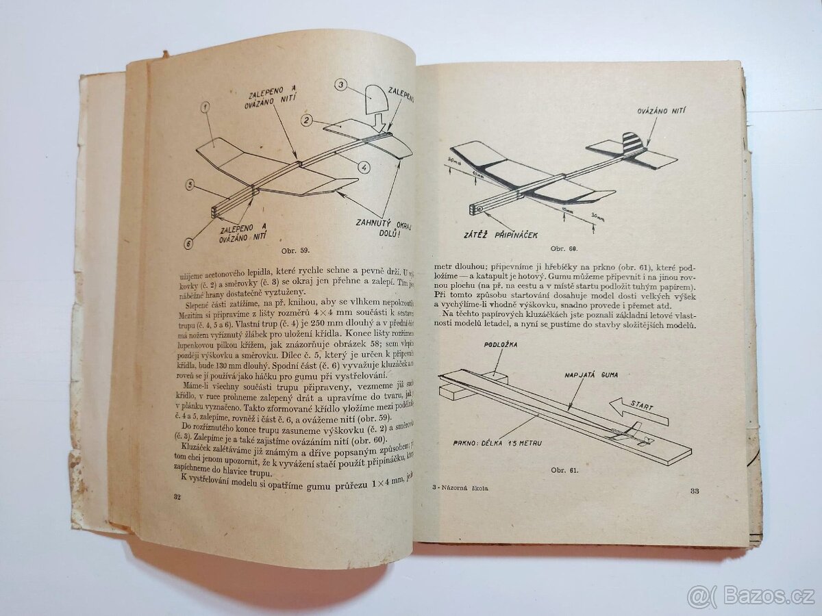 Kniha Názorná škola leteckého modelářství pro začátečníky - 2