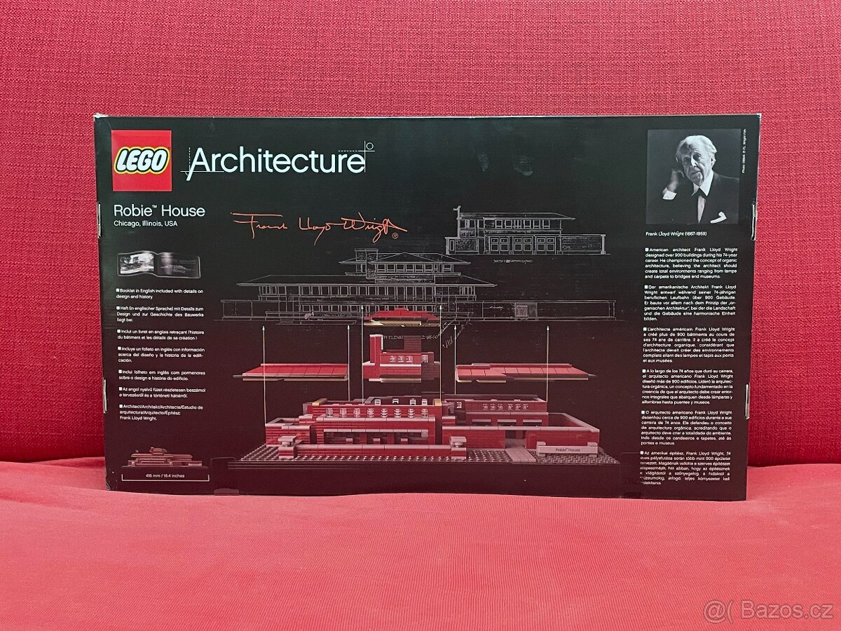 Lego Architecture 21010 Robie House (NEROZBALENÉ) - 2