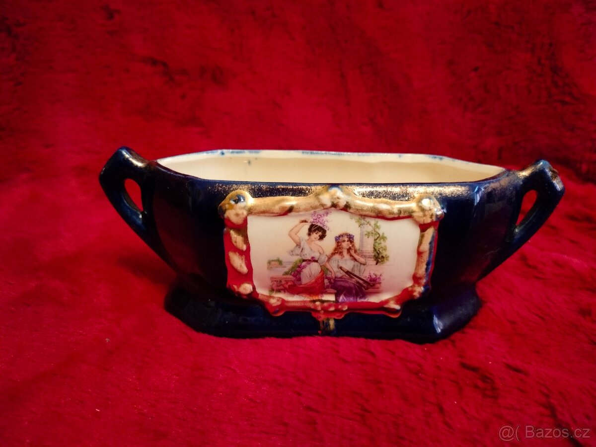 Porcelánová žardiniéra Joseph Strnact (1881-1934) - 2