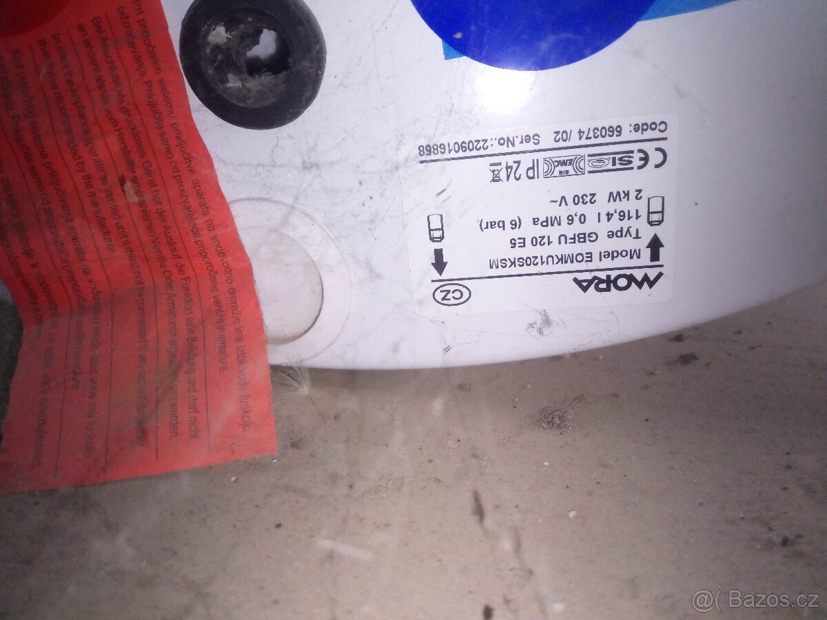 Bojler Mora 120l - 2