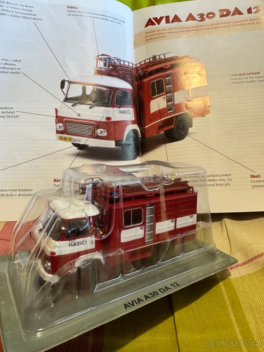 Avia a30 hasiči 1:43 - 2