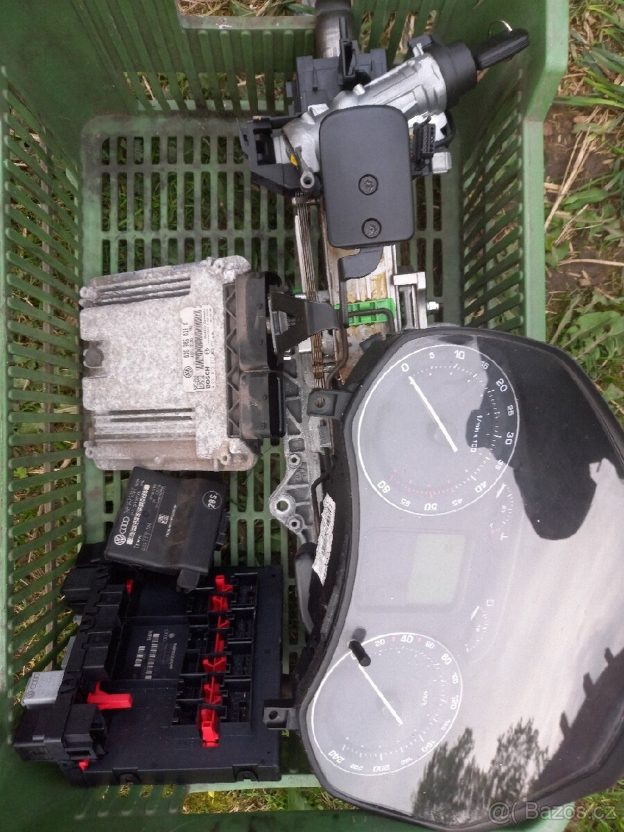 Kompletní imobilizér Octavia 2 1.9tdi 77kw - 2