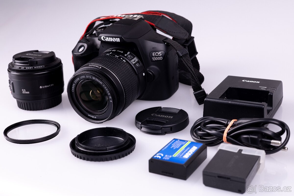 Canon EOS 1300D + 50mm a 18-55mm - 2