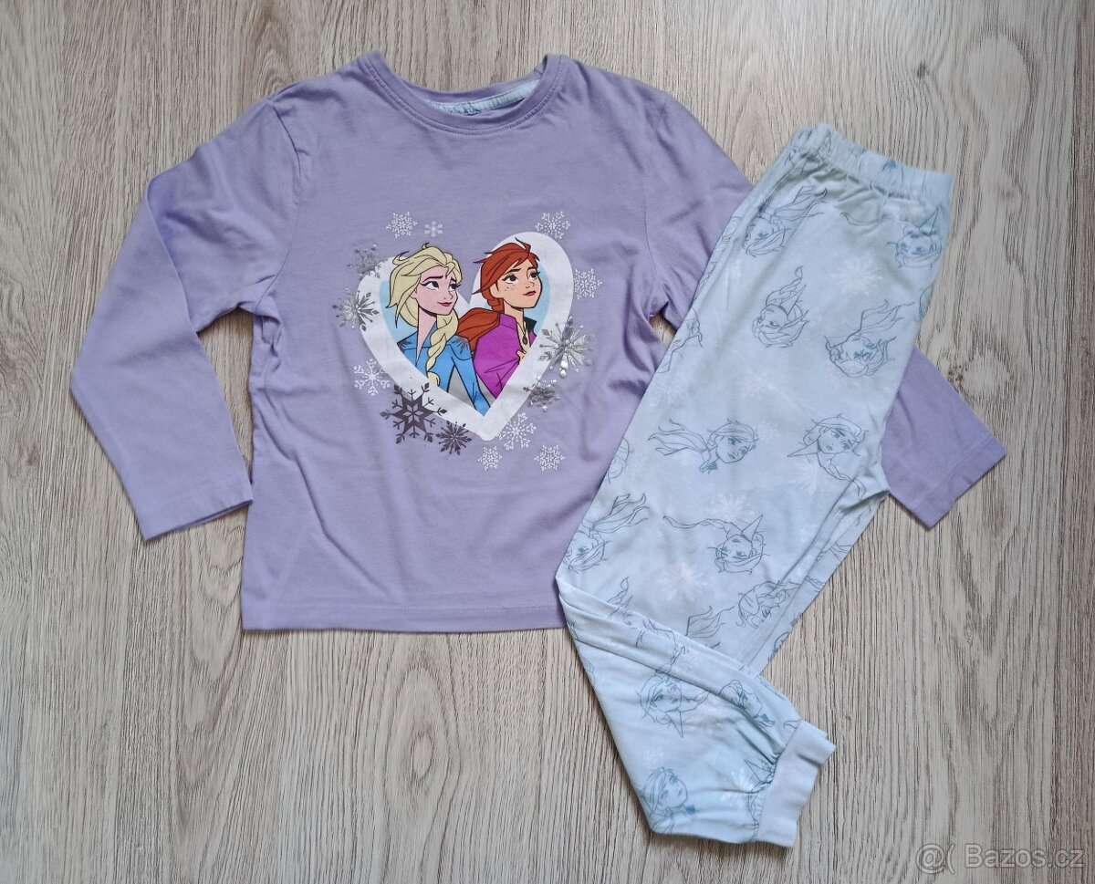 Dívčí pyžamo Frozen 110/116 - 2