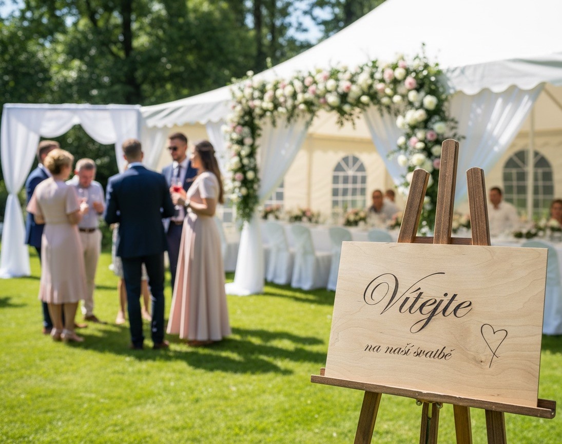 Balíček svatebních gravírovaných cedulí - 2