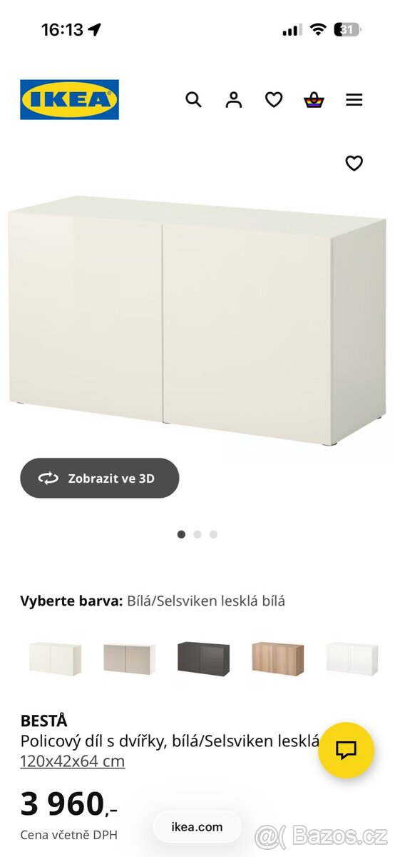 Ikea Besta skříň - 2