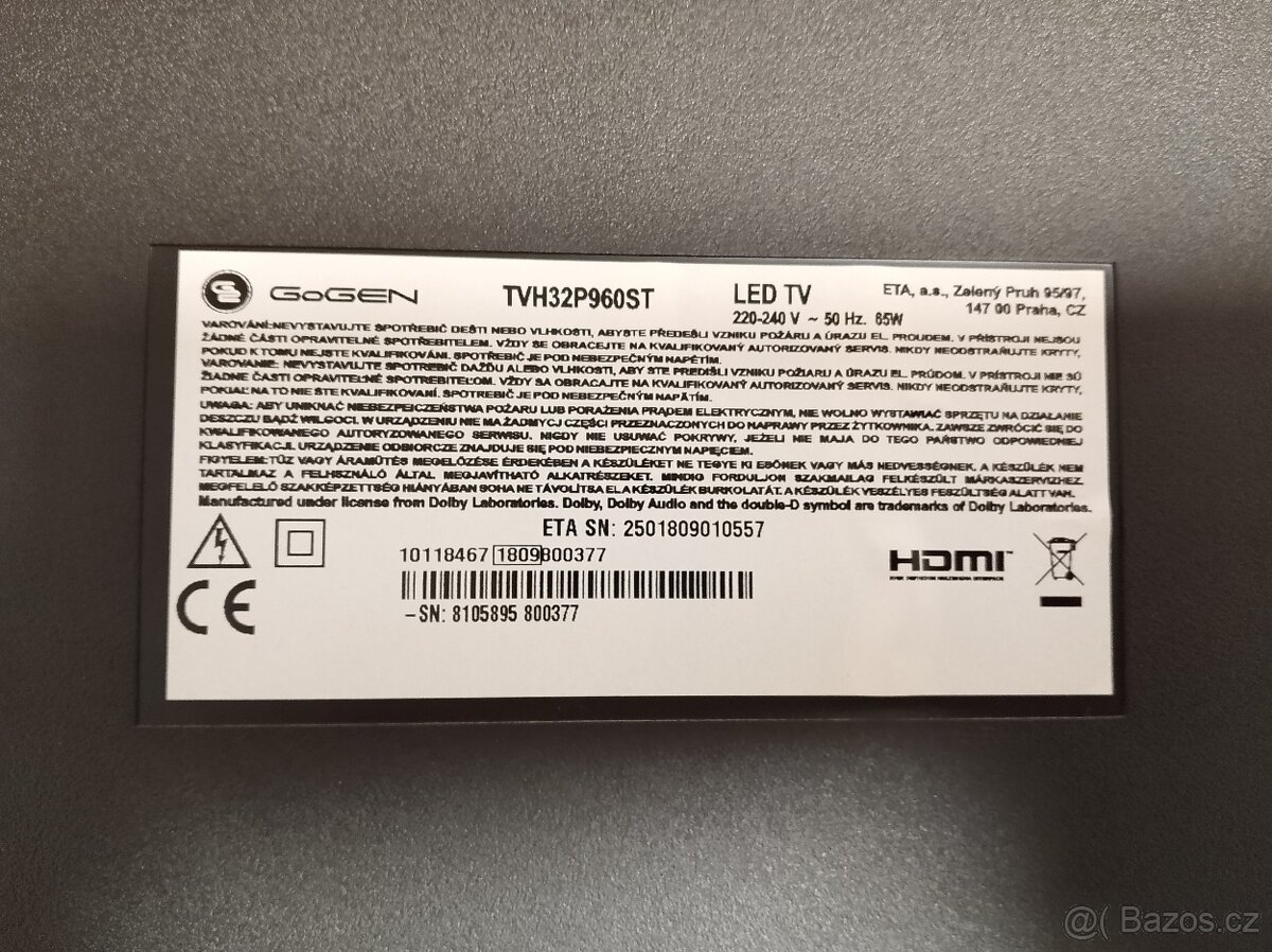 Tv GoGen LED 81 cm - 2