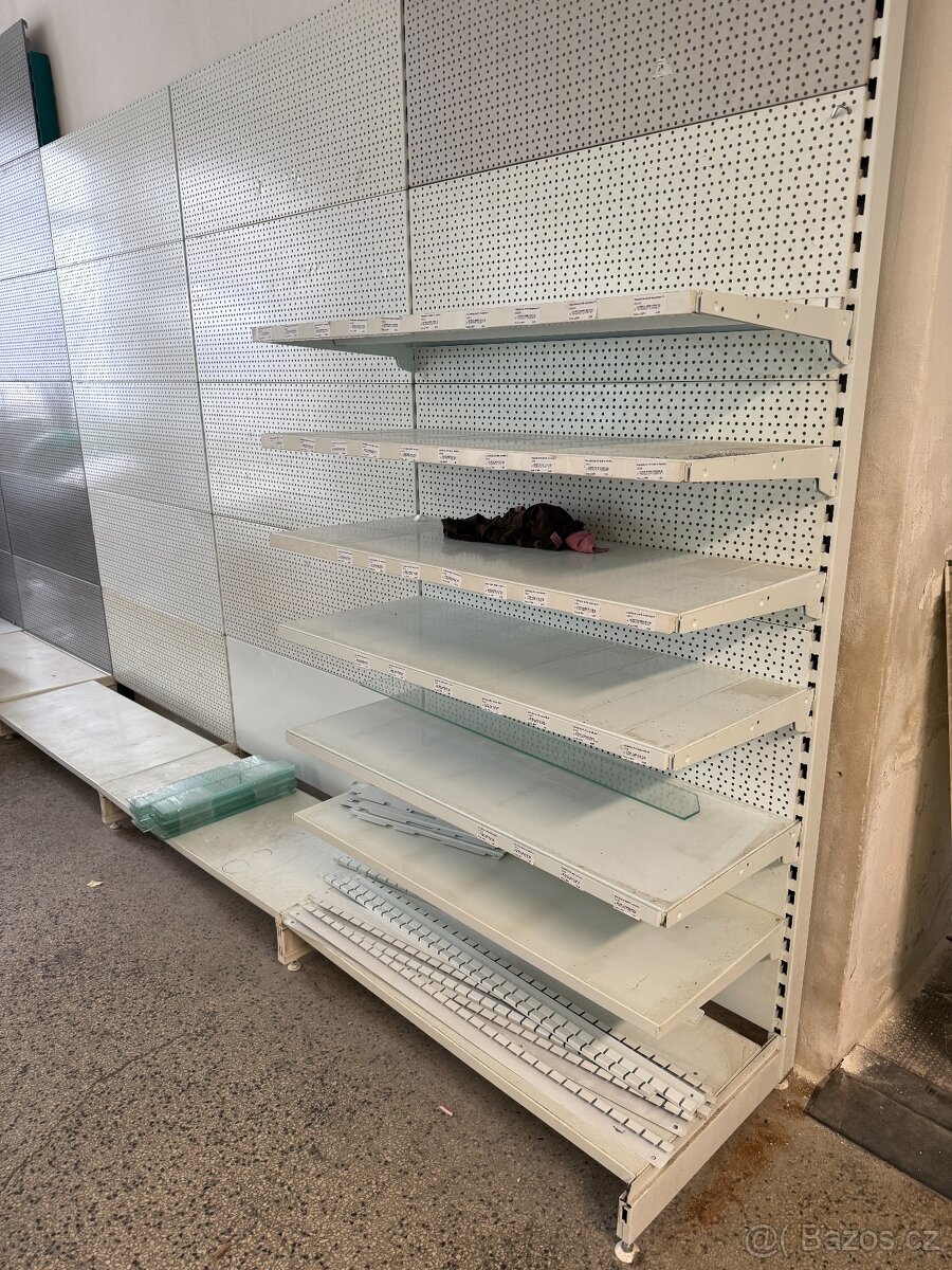 Prodejní regál OZAP,MAGO, panel 220 CM - 2