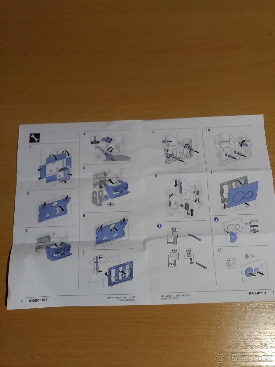 Geberit tlačítko - 2