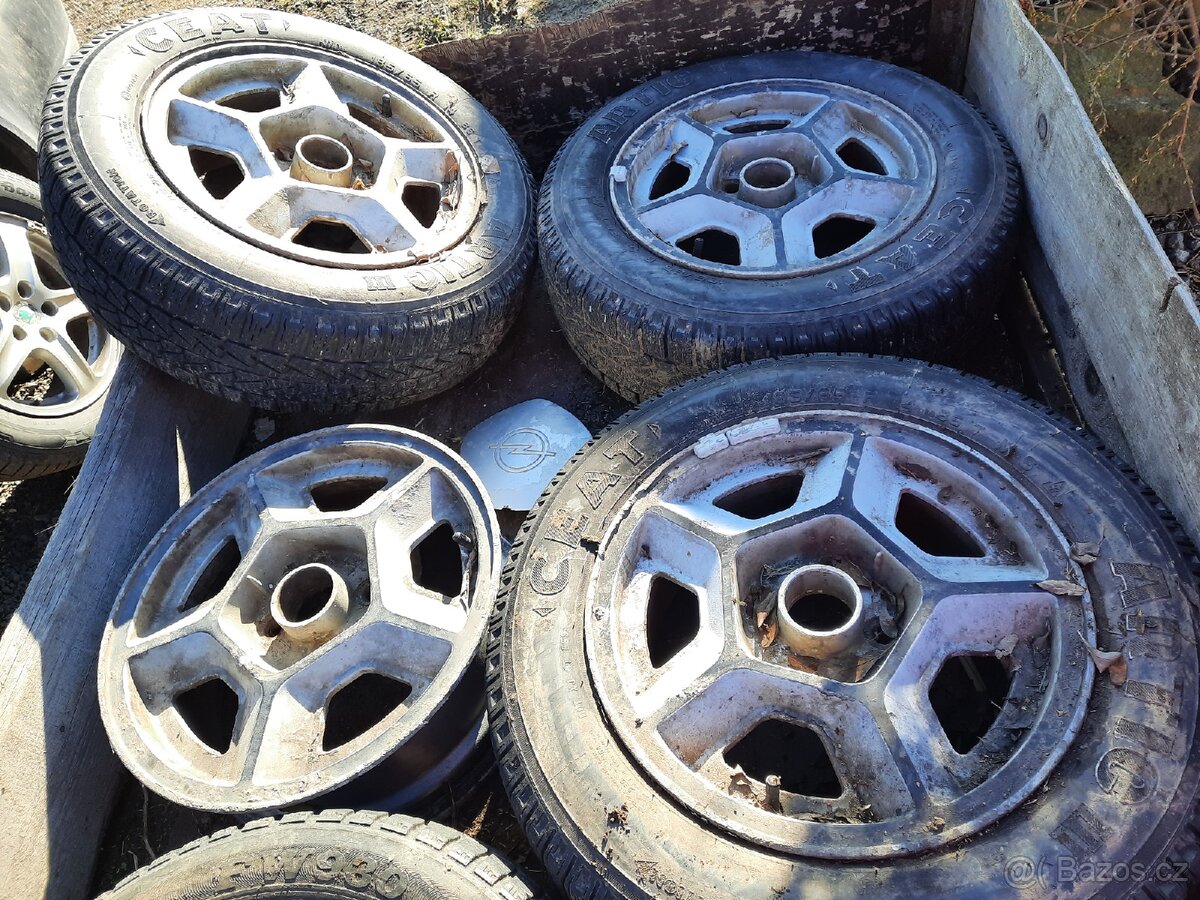 Alu kola GM Opel historie veterán originál OE - 2