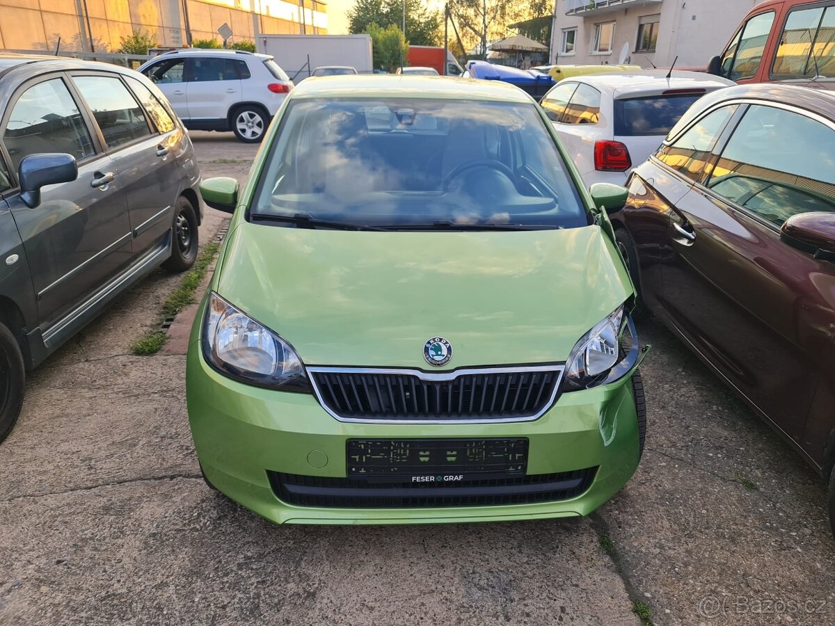 Škoda Citigo 1,0mpi 44kw,72000km, prodám díly - 2