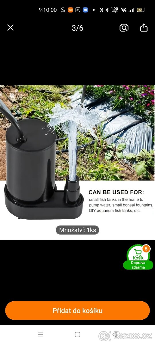 Akvarijní čerpadlo - 2