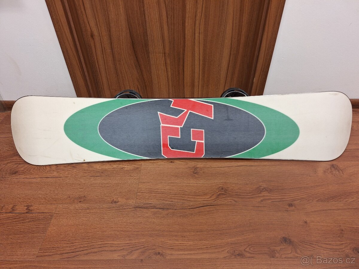 Snowboard +boty - 2