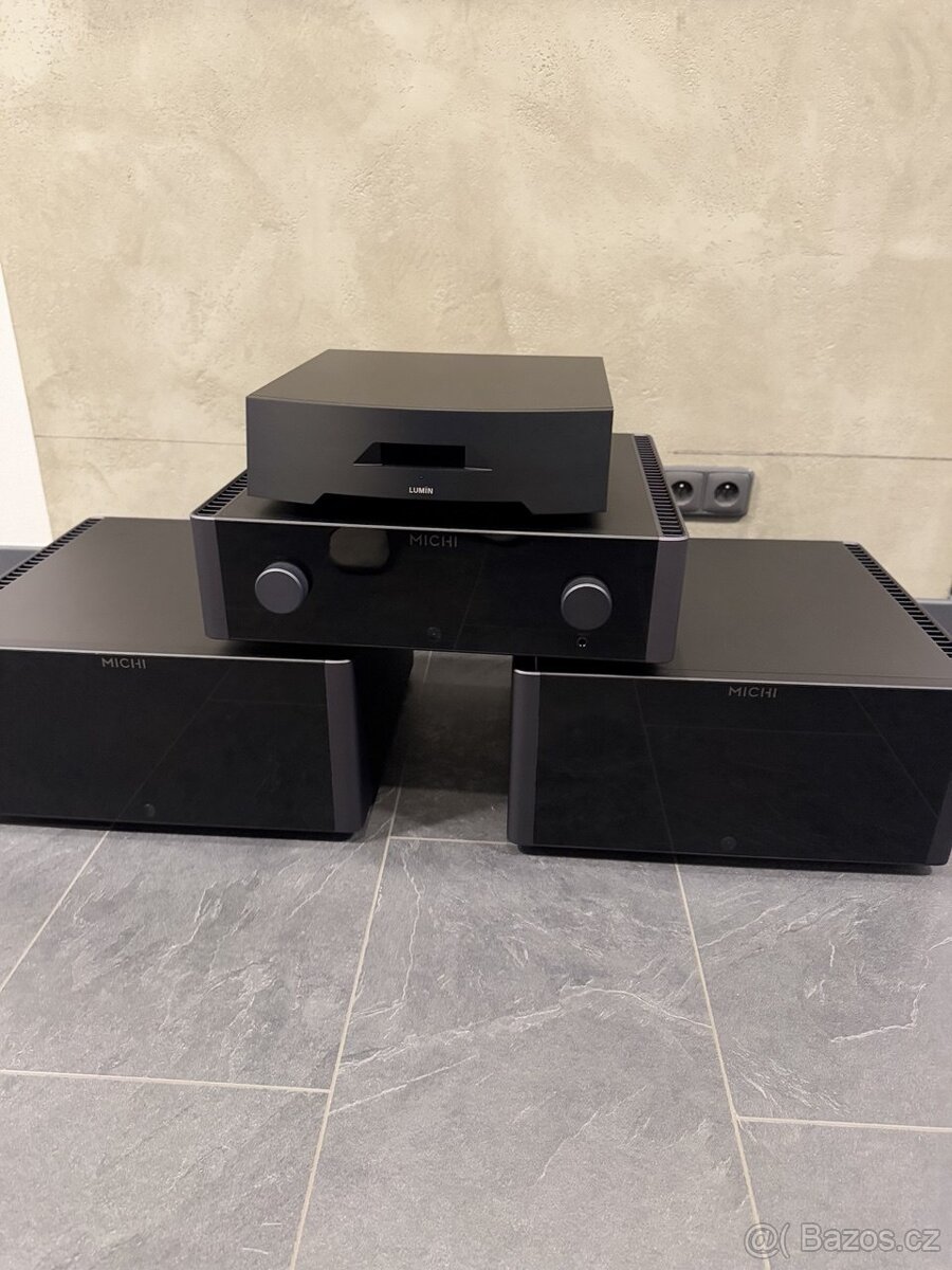 Rotel Michi P5 + 2ks Michi M8 - 2