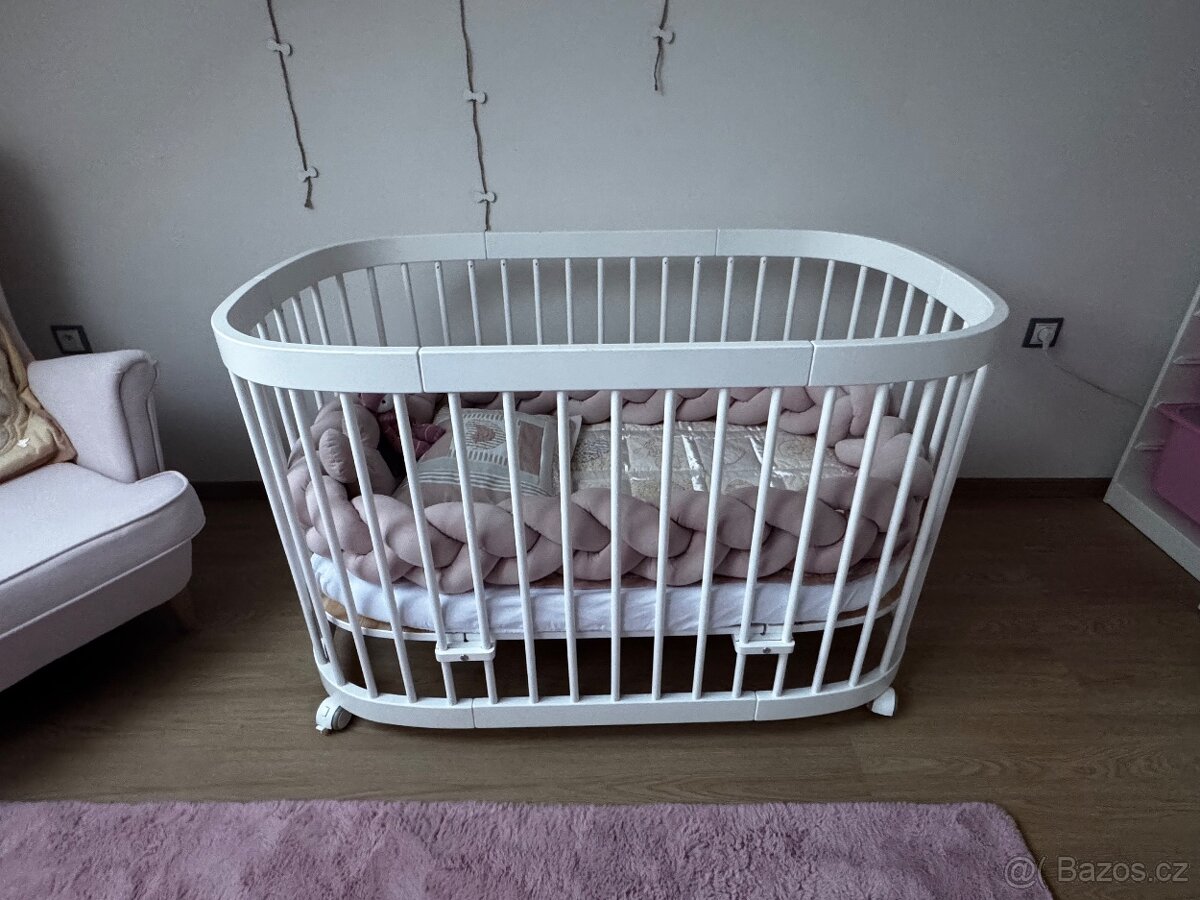 Rostoucí postýlka Tweeto 7v1 - 2