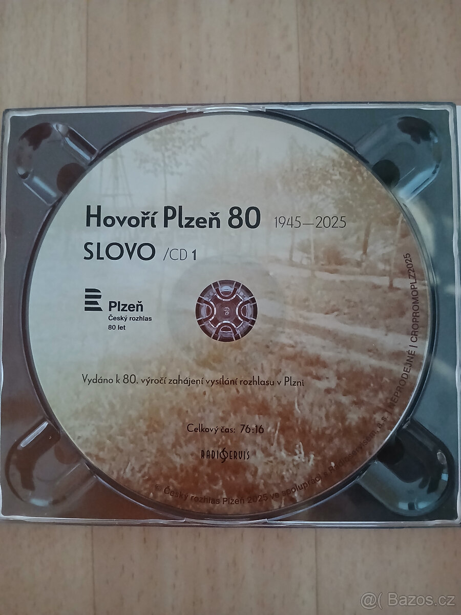 Nové 2 CD Hovoří Plzeň 80 (1945-2025) - 2