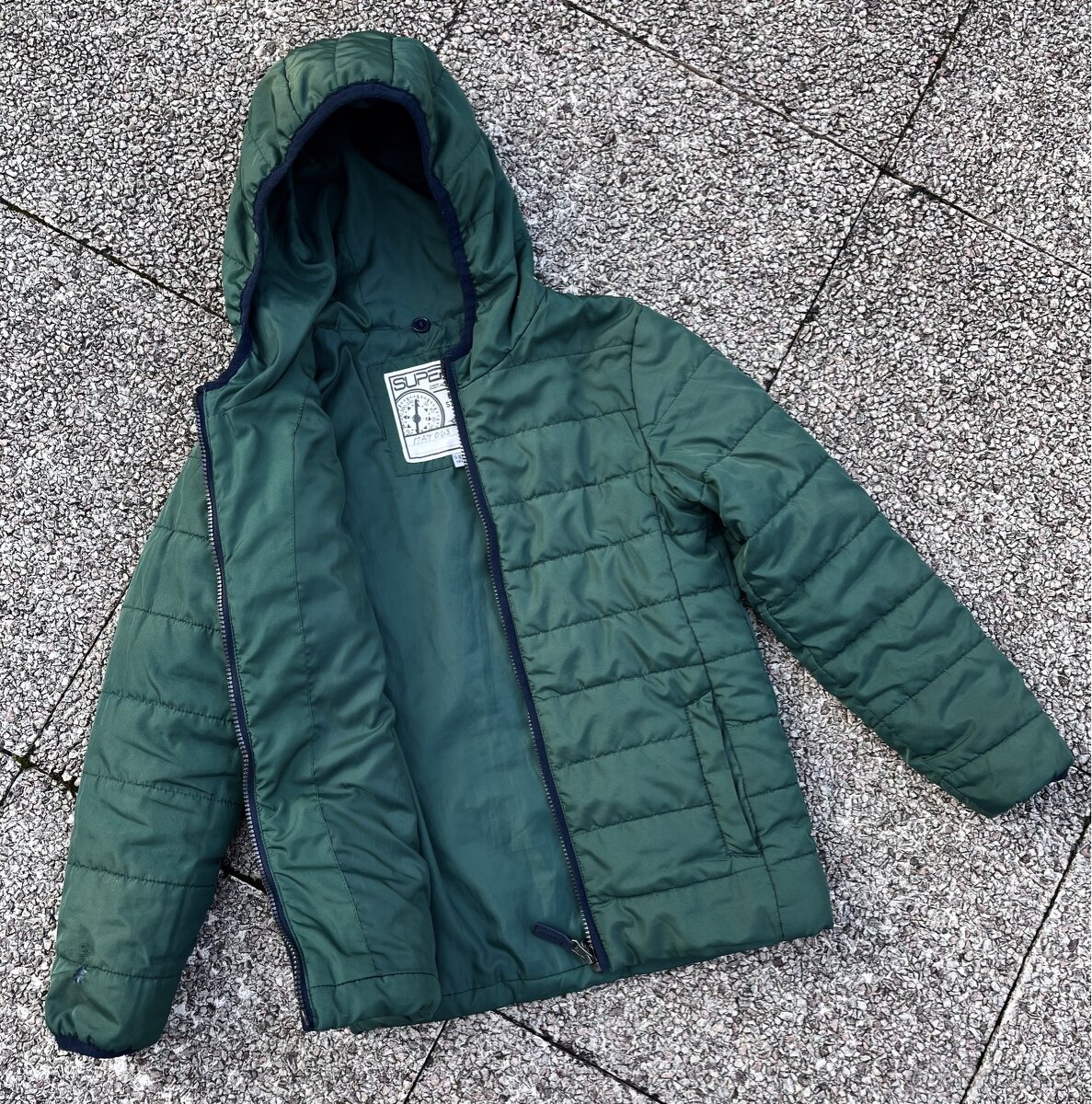 Slabá prošívaná bunda M&S vel. 140 - 2