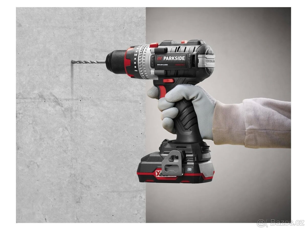 Nová Aku Parkside Performance příklepová vrtačka D4 - 2