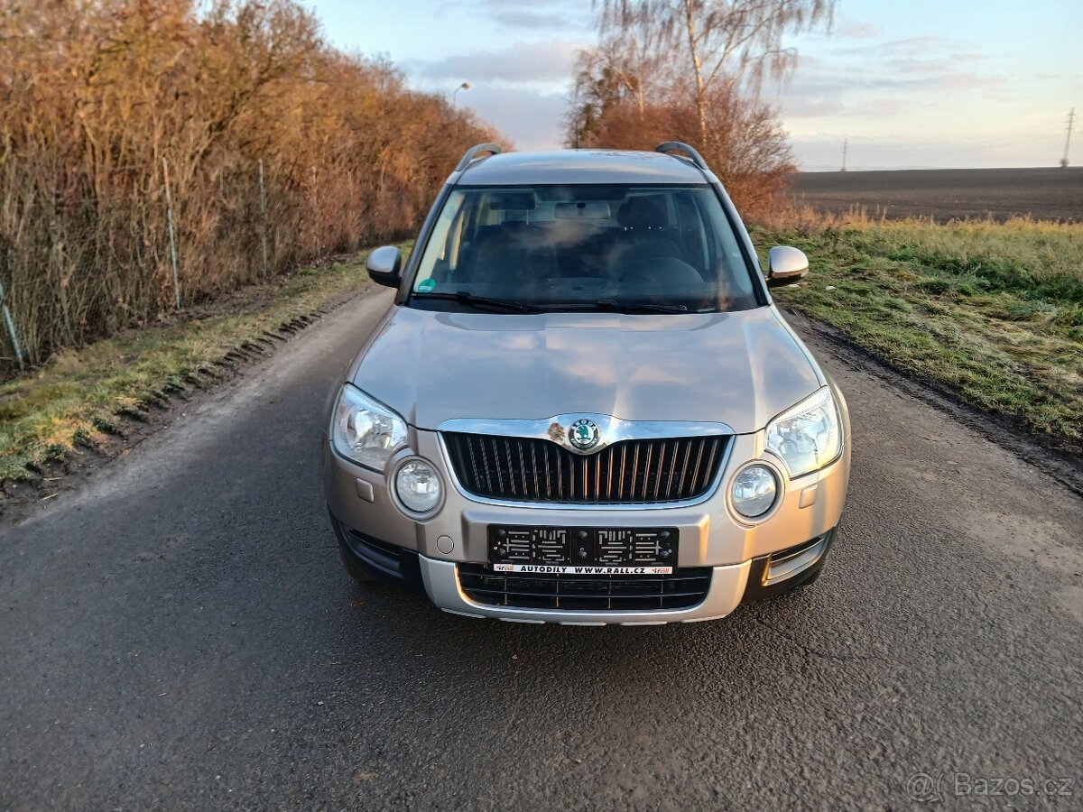 Škoda YETI 2.0TDI, TAŽNÉ ZAŘÍZENÍ,2013 R.V - 2