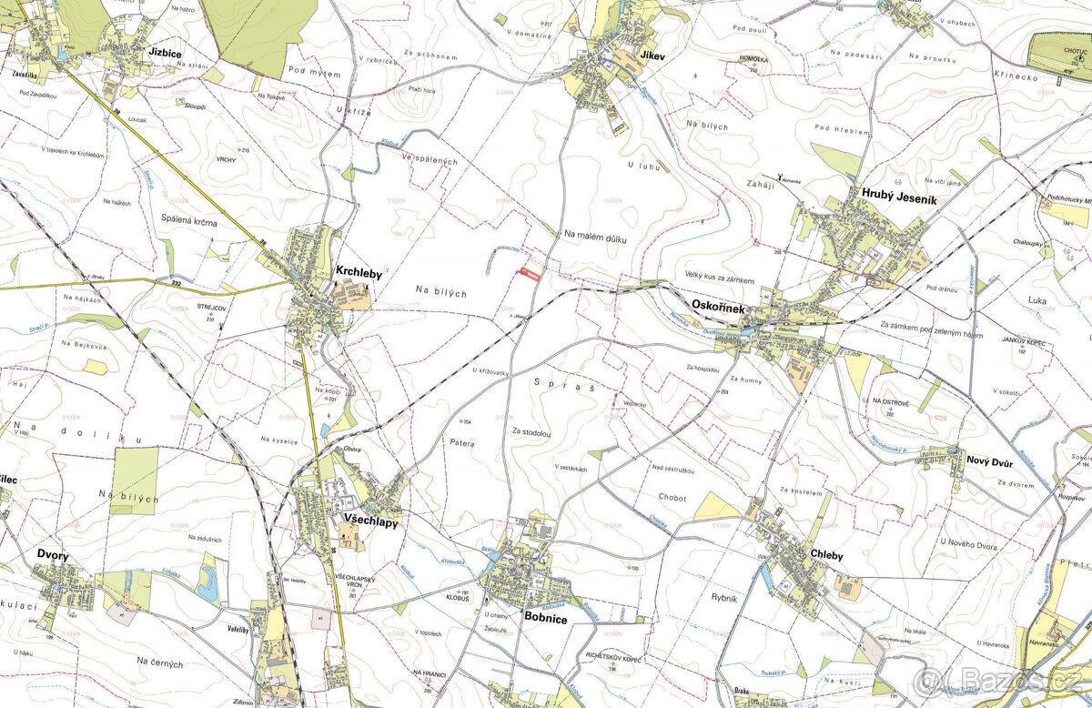 Zemědělská půda, prodej, Bobnice, Nymburk - 2