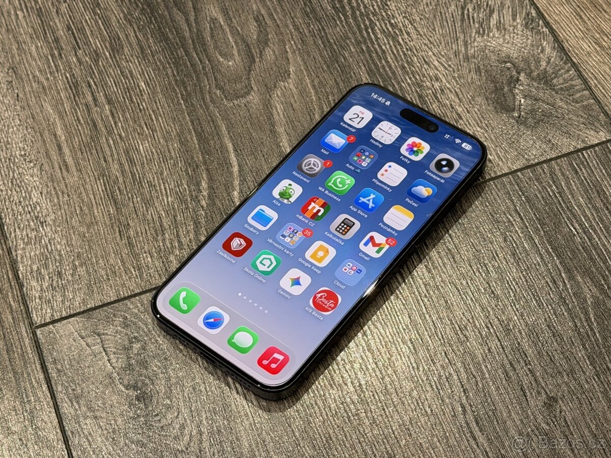 Apple iPhone 15 PRO MAX 512GB černý - TOP STAV - 2