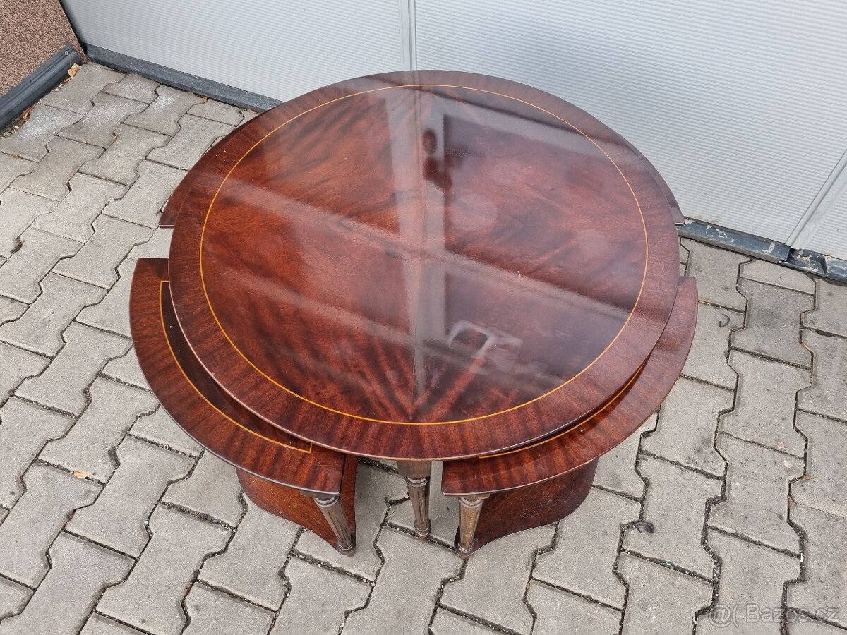 Konferenční stůl styl Chesterfield - 2