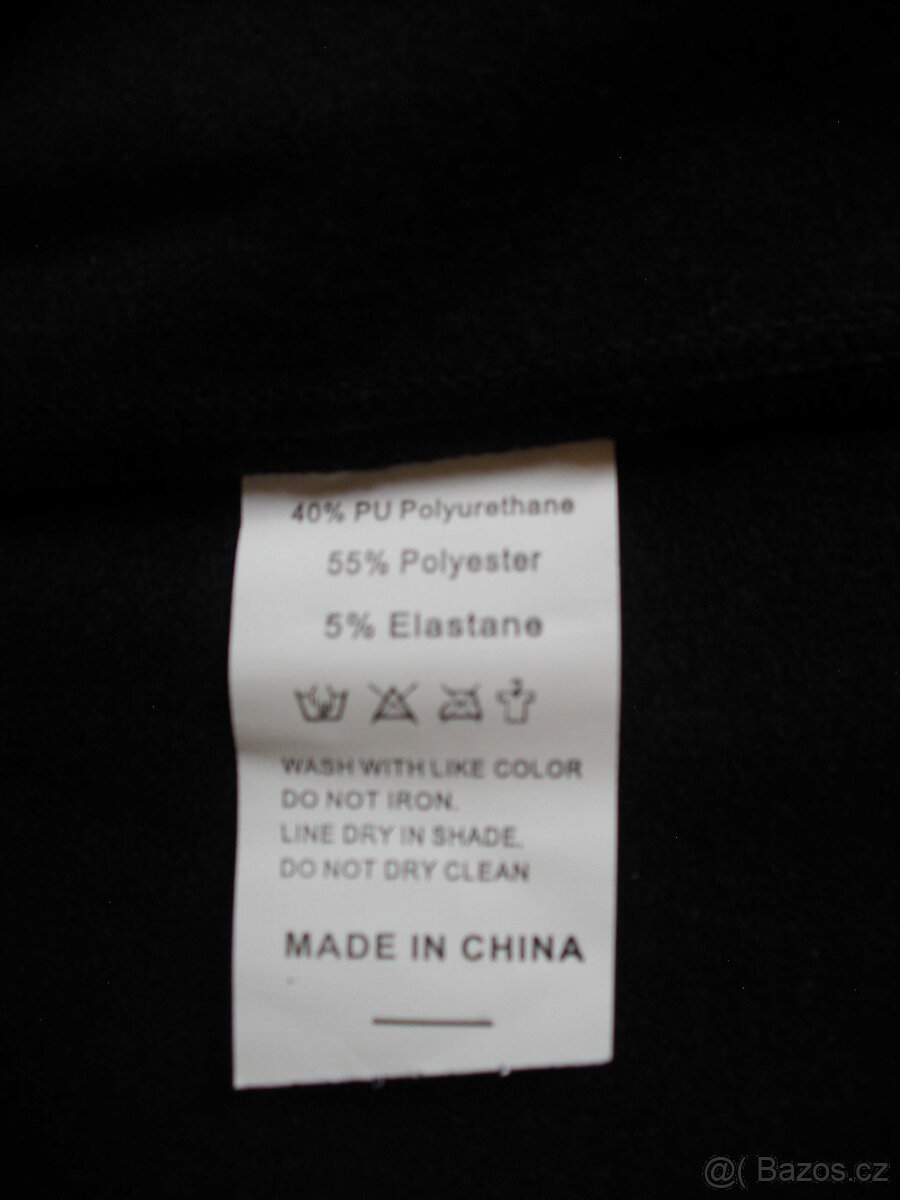 NOVÉ úzké kož. kalhoty - vel. L - 2