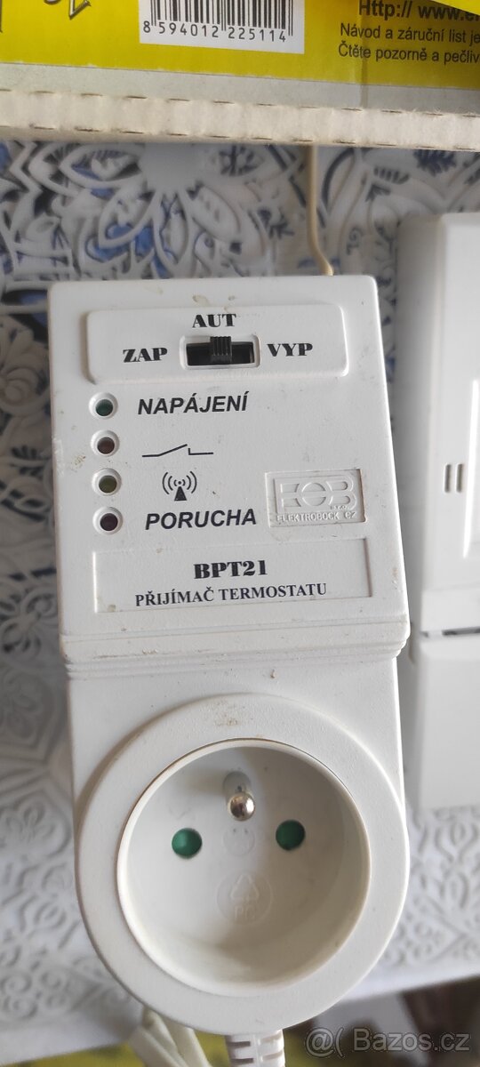 Bezdrátový termostat ELEKTROBOCK BT21 (BPT-21) - 2