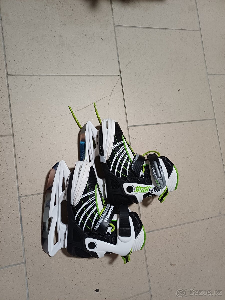 Dětské lední brusle nastavitelné vel. 29-32 - 2