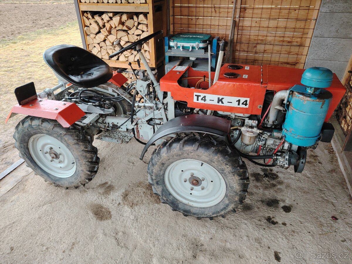 Malotraktor TK 14 v udržovaném stav - 2