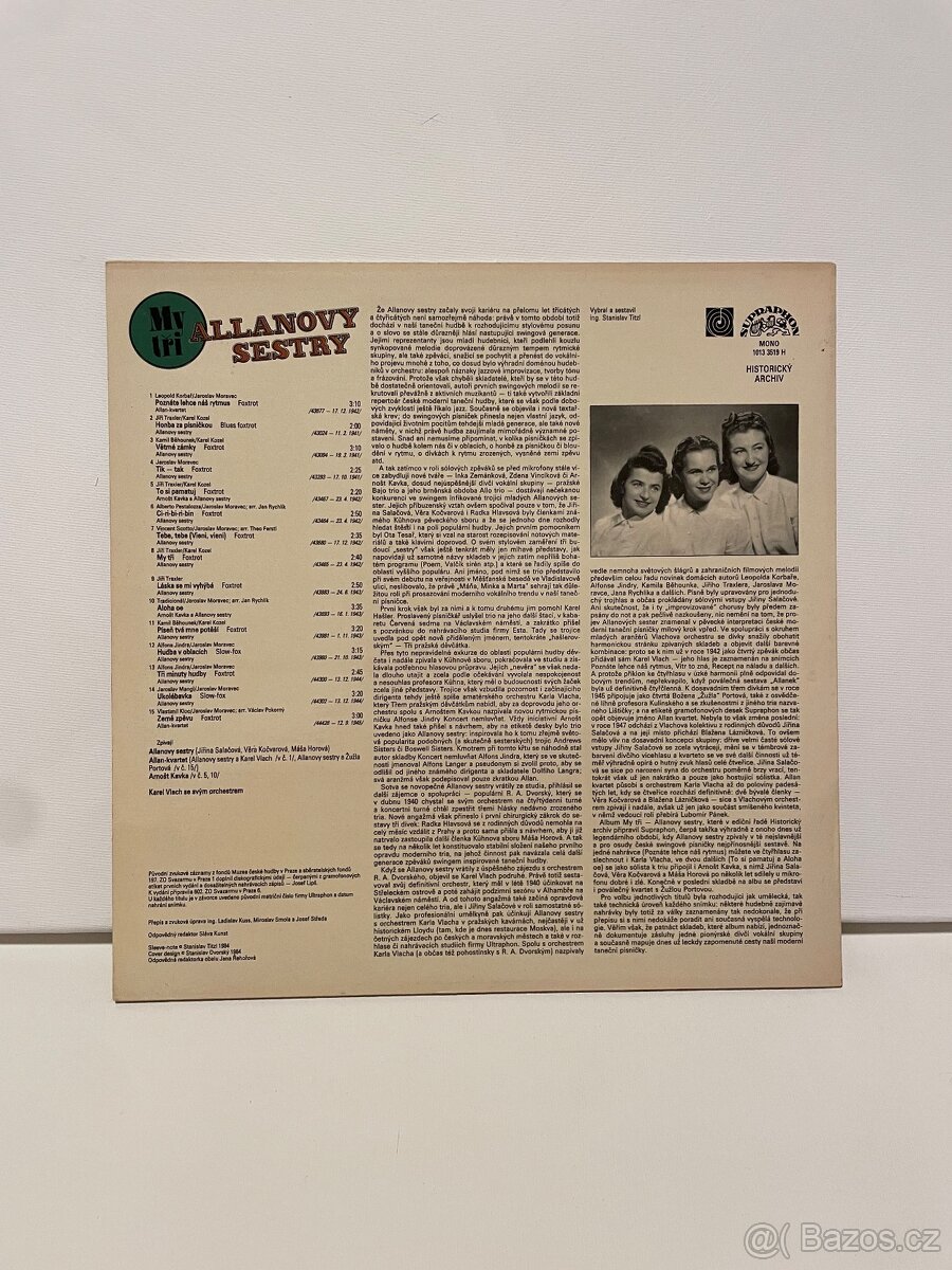 Allanovy Sestry - My tři LP - 2
