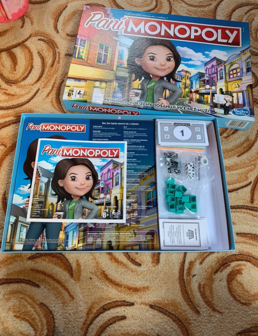 Paní Monopoly – společenská hra (Hasbro) - 2