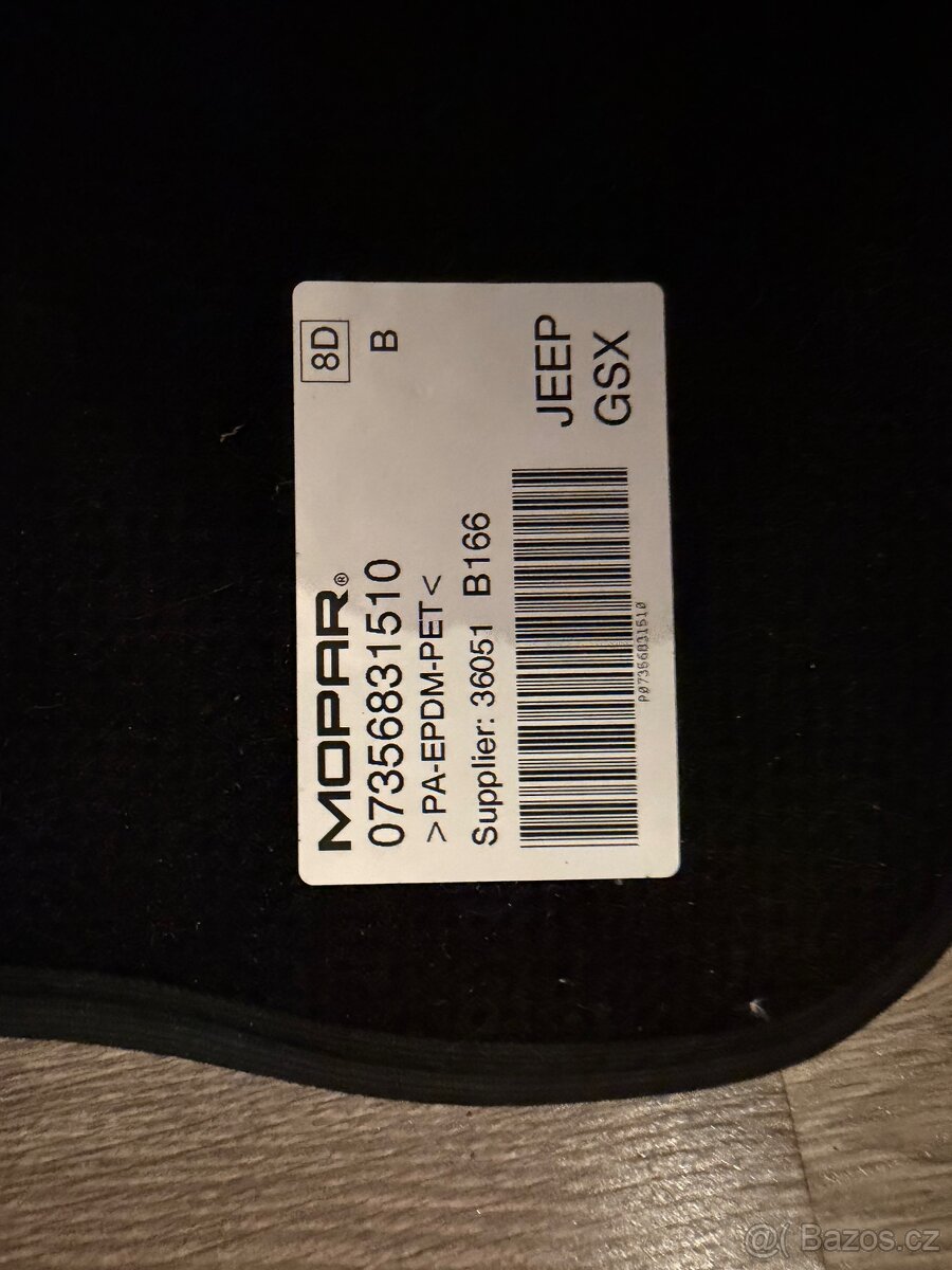 Jeep Renegade originální koberečky - 2