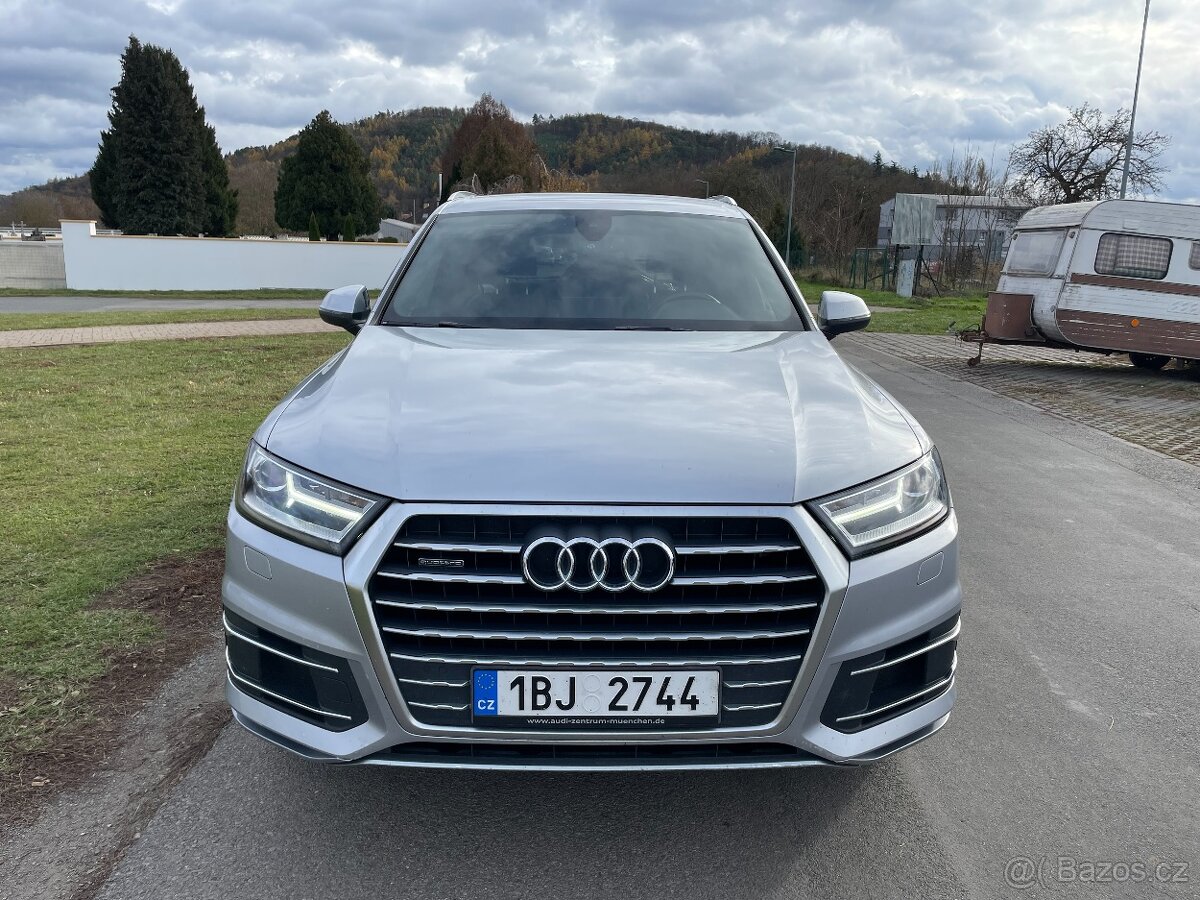 Audi Q7, 3.0TDi-200kW 7MÍST 4X4 S-line - 2