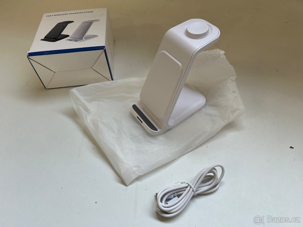 Bezdrátová nabíječka pro telefony 3v1 - 2