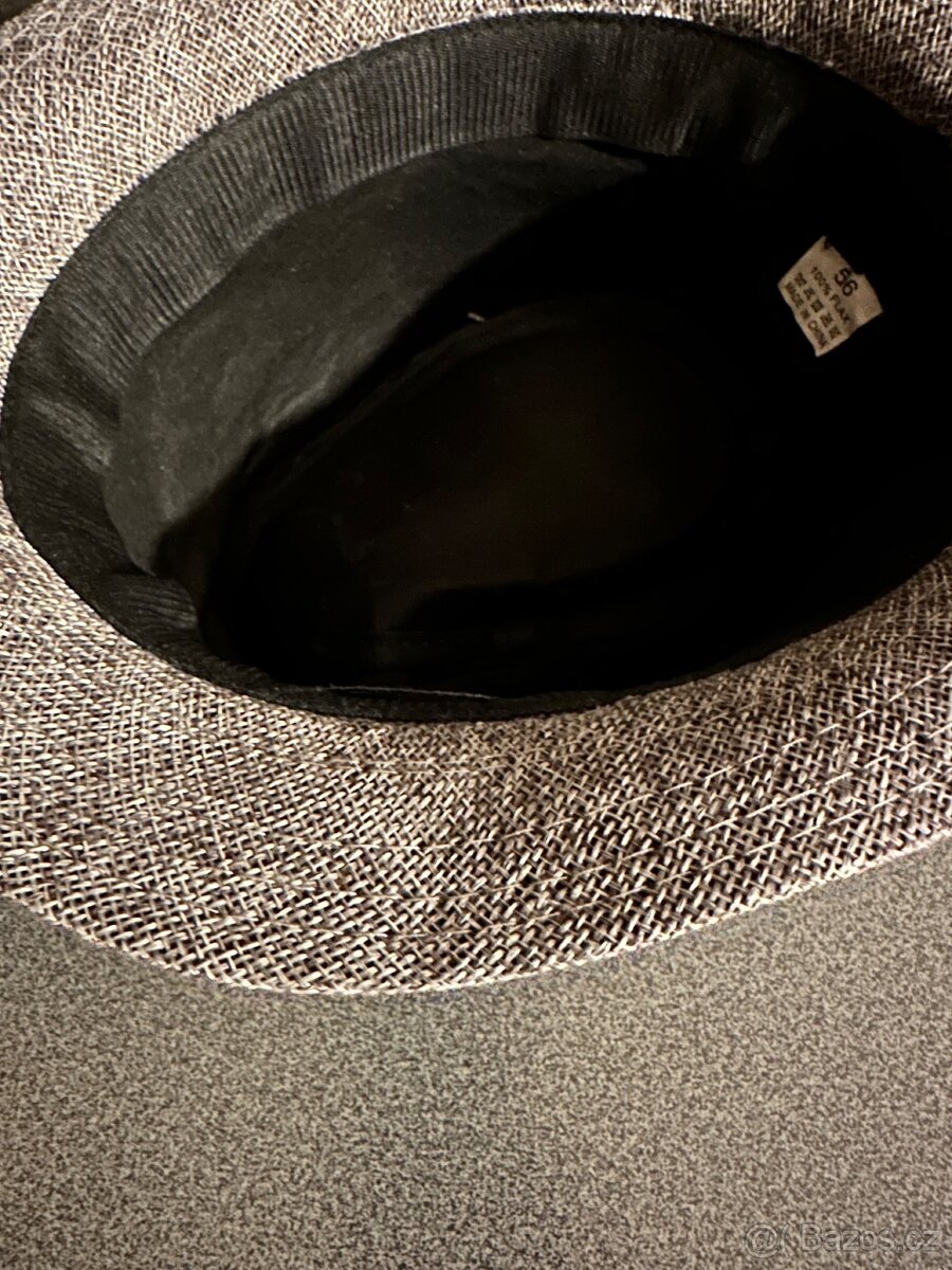 Šedý klobouk, vel. 56 - 2