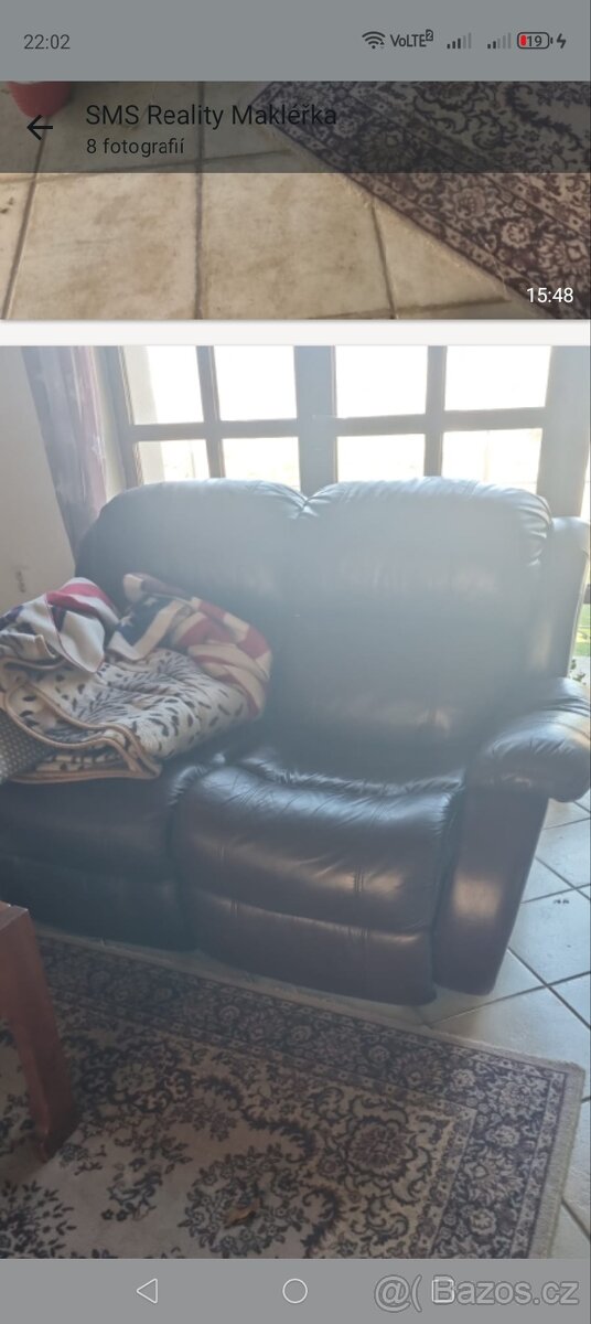 Koženkovým gauč - 2