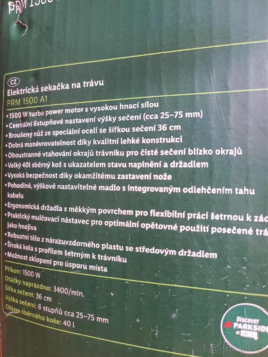 Elektrická sekačka na trávu - 2