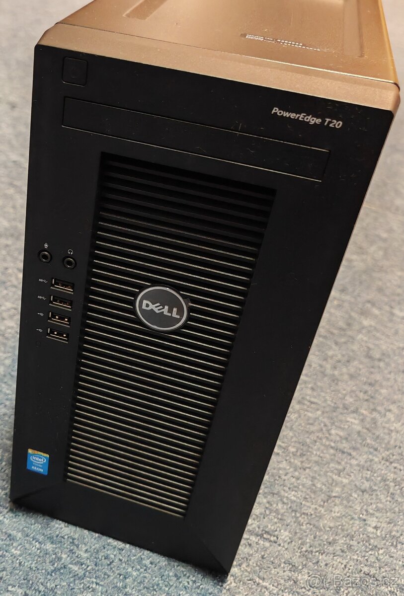 Dell PowerEdge T20, 16GB RAM, Xeon E3-1225 v3 (také T30) - 2