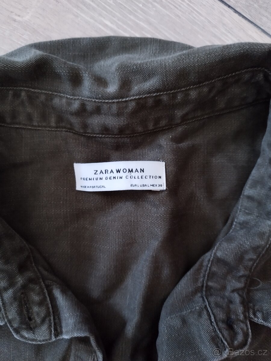 Šaty košilove ZARA vel.M - 2