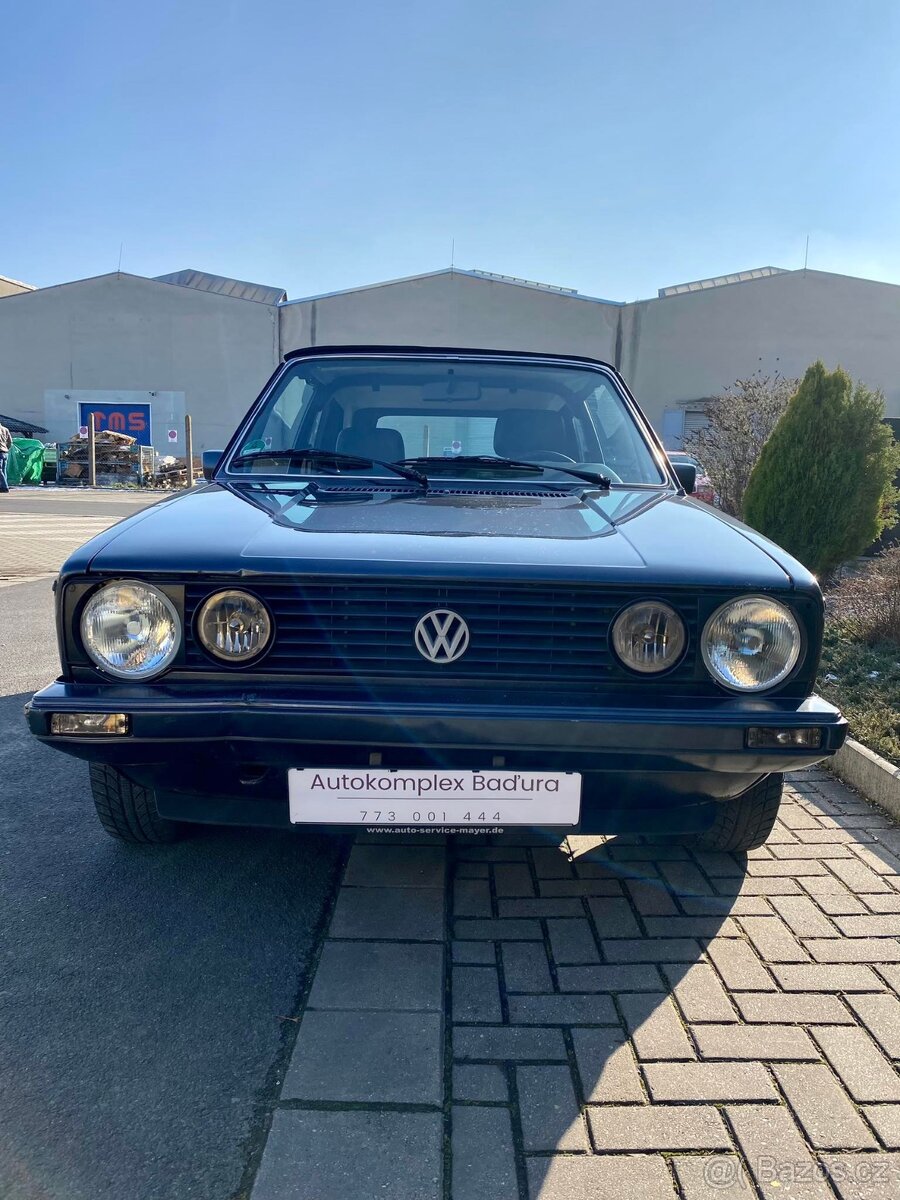 Volkswagen Golf I kabriolet 11/1987 - 2