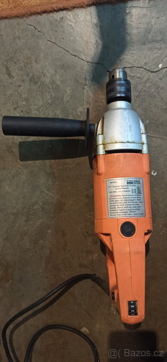 Chicago electric power tools variable speed reversible Drill - 2