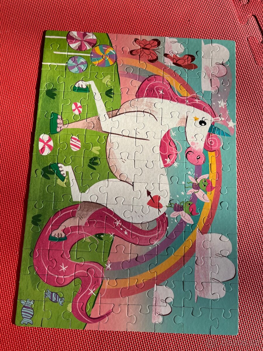 Puzzle jednorožec 104ks 6+ - 2