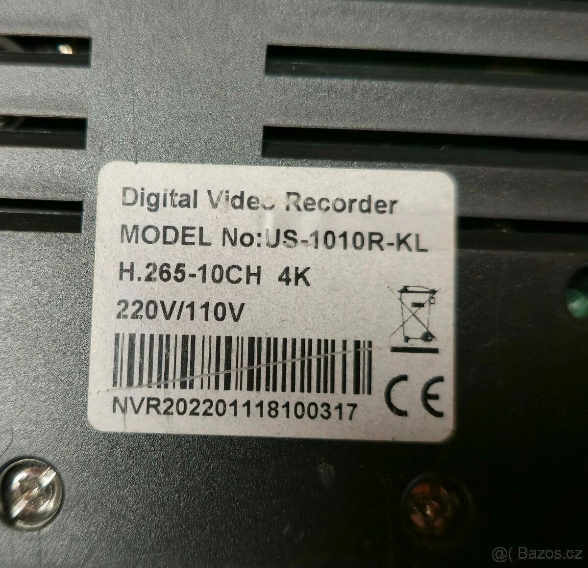 NVR Digitální záznamové zařízení - 2