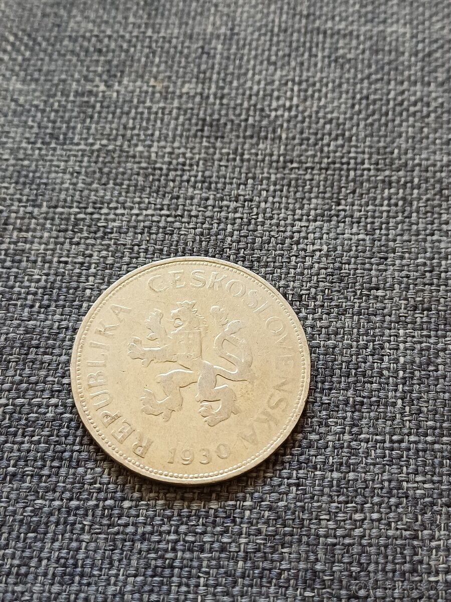 5 koruna 1930 - 2