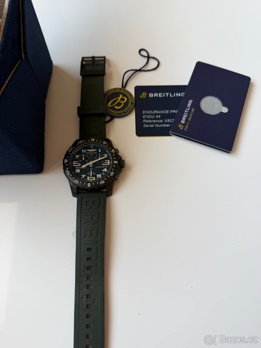 Breitling Endurance pro 44- zelené - 2