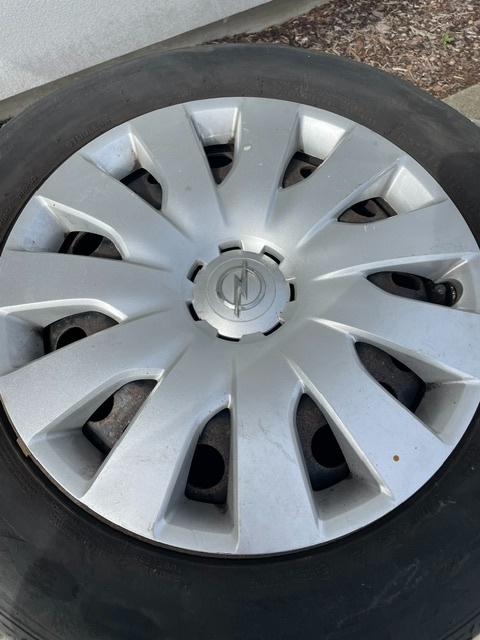 Prodám plechové disky Opel Zafira - 2