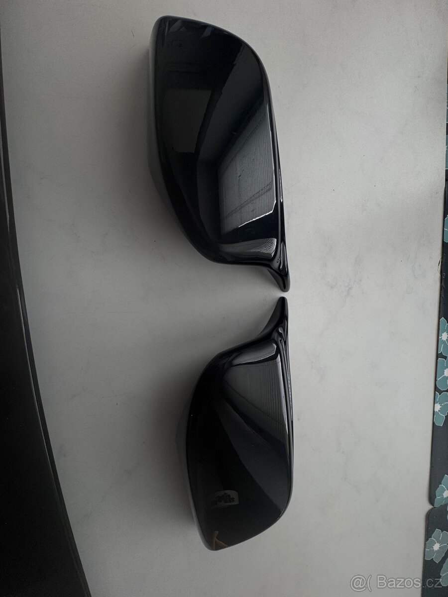 Tuning BMW e60 Spoiler M kryty zrcátek a další - 2