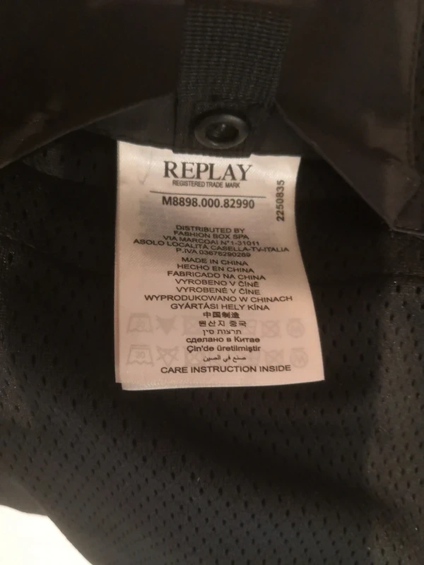 Replay biker bunda, vel L - 2